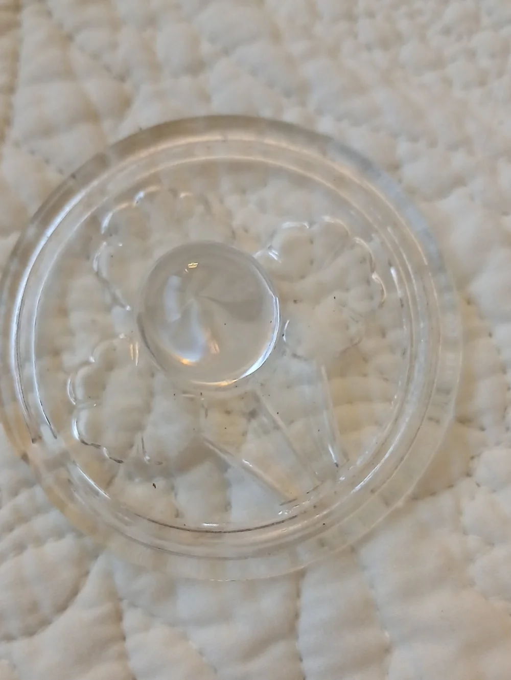 Vintage Williams Sonoma 4 Glass Cookie Press in Original Box